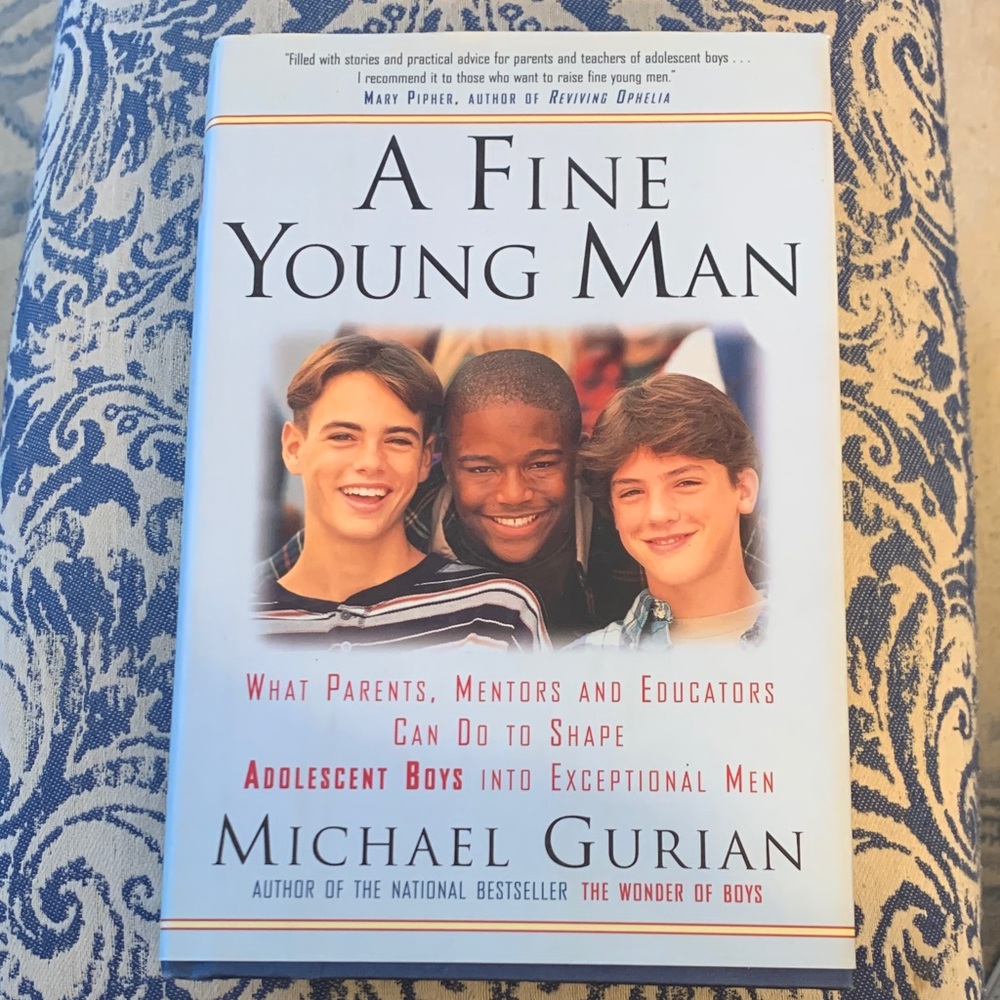 A Fine Young Man Hardcover Book by Michael Gurian
